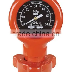 Hot Selling!! Oil Well Drilling Mud Pump Flanged Pressure Gauge thumbnail-2