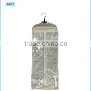 Custom White Non Woven Bag and Hanger for Hair Extension thumbnail-2