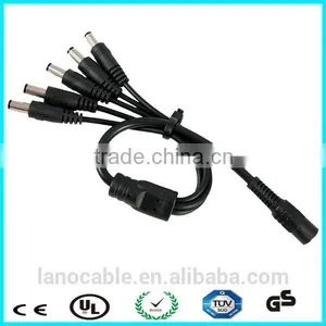 0.4M 5.5mm2.1mm 1 to 5 Cctv dc Power Cable thumbnail-2