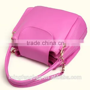 2015 New Fashionable Tote and Single Shoulder Leisure PU Lady Women Bag thumbnail-3