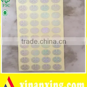 Transparent Hot Silver Laser Silver Sticker thumbnail-1