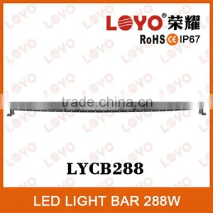 Super Brightly 288w Curved Led Light Bar 50" Offroad SUV ATV 12v Car Led Work Light Bars thumbnail-1
