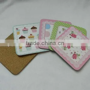 Promotional Square Cork Coaster thumbnail-1