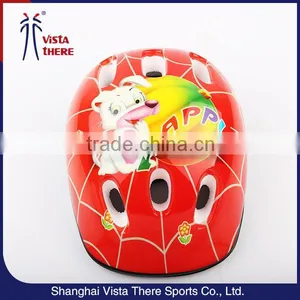 Lovely Printing Kid Ski Helmet,cute Kid Helmet,safety Helmet Light thumbnail-1