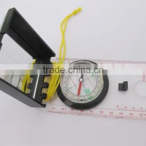Standard Military Folding Ruler Map Compass/map Compass With Mirror thumbnail-4