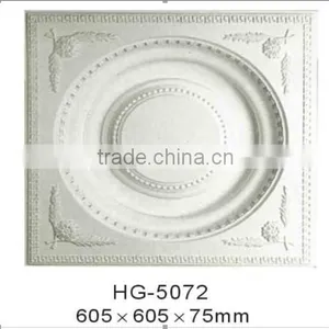 HG5072 Ceiling Design/ Bedroom or Living Room Decorative/ European-style PU Ceiling Mouldings / Lamp Holders thumbnail-1