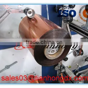 Big Spool Tray Product Copper Foil Laminate al Foil in Jumbo Roll Tapes Supplier for Cables Sheild thumbnail-3