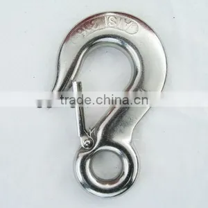 Stainless Steel Eye Slip Hook With Latch thumbnail-1