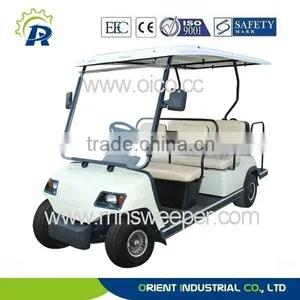 Silent Electric 4 People Seats Golf Cart thumbnail-1