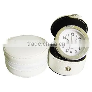 Leather Travel Clock thumbnail-1