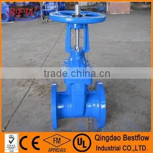 Ansi Ductile Iron Cast Iron Soft-sealing Gate Valve Pn10 Pn16 Pn25 thumbnail-1