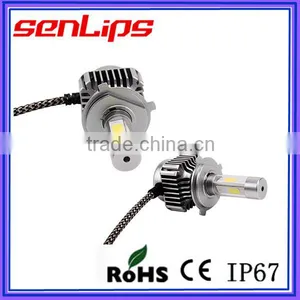 12-24V 360 Degrees H4 COB CHIP Led 4P Headlight for All Vehicles thumbnail-5