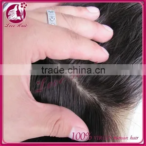 Virgin Hair Bundles With Cheap Lace Front Closure thumbnail-1