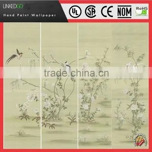 Custom Restaurant Wall Decoration With Chinese Landscape Wallpaper thumbnail-6