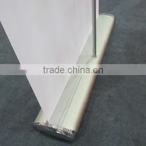 Trade Show Portable Heavy Base Roll up Banner Stand, Aluminum Water Drop Roll up Standees thumbnail-5