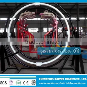 High Safety Theme Park Games 4 Seat Human Gyroscope For Sale thumbnail-2