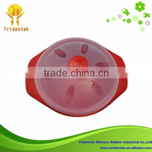 Eco-friendly and Kitchen Tool Silicone Collapsible Bowl With Lid thumbnail-1
