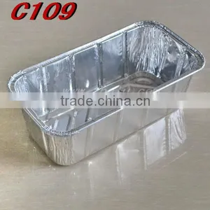 9 Inches Takeaway Aluminum Foil Container C109 thumbnail-1