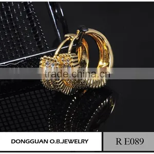 3 Gram Gold Beautiful Designe Earrings for Woman thumbnail-4