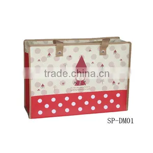 2016 New PP Non Woven Plastic Handbags Women Waterproof Shopping Bags Factory SP-DM thumbnail-5