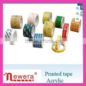 Custom Printed Logo BOPP Gum Binding Cello Tape Roll thumbnail-5