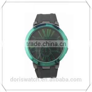 Top Fashion High Quality Japan Movt Quartz Mens Sports Watch Silicone Strap Watch Sports Men's Watches thumbnail-6