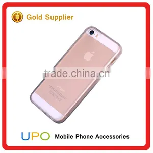 [UPO] Ultra Thin High Transparent Clear Matte TPU PC Back Cover Case for IPhone 5 thumbnail-2