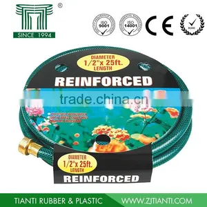 12mm PVC Garden Hose, Garden Water Hose With Brass Connector thumbnail-1