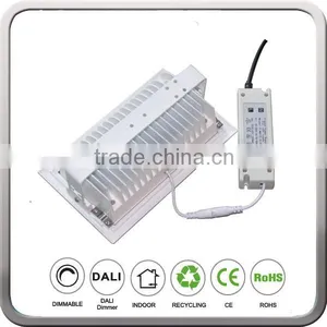 Ceiling Recessed Pandent Mounted 45w 4000LM Rectangular Rotating LED Downlight for Shops With CREE COB Meanwell Driver thumbnail-6