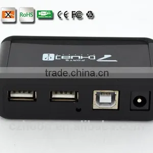 Portable Usb2.0 7 Por Hub, 480MBPS 7 Port Usb 2.0 Hub From Usb Por Hub Suppliers, Good for Gifts thumbnail-4