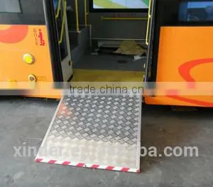 CE Electric Wheelchair Ramp for the Disabled on Low-Floor City Bus With CE Certificate thumbnail-1