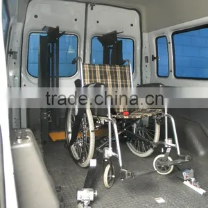 China Famous X-801-1 Wheelchair Tie Down System Safety Seatbelt Wheelchair Restraint System for the Disabled thumbnail-1