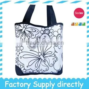 DIY Drawing Young Girls Fashion Bag Tote, New Arrival Tote Bag thumbnail-2