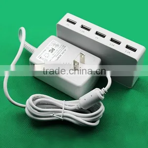 2015 Hot Sale 2.1A 5 Port Tablet PC Usb Fast Charger thumbnail-3