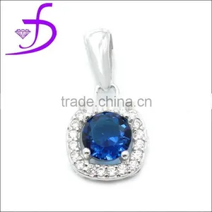 2014 Fashion 925 Sterling Silver Gemstone Pendant thumbnail-1