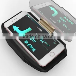 HUD Smart Phone Cradles Head up Display Safe Drive for GPS Navigation Reflect to the Mirror thumbnail-6