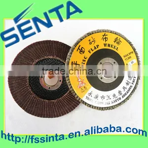 T27 5" 125x22mm Aluminium Oxide Abrasive Flap Wheel thumbnail-1