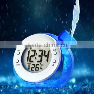 New Arrival!! Temperature Function Water Powered Thermometer Desk Clock thumbnail-1