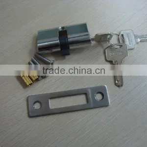 High Quality Stainless Steel Glass Door Patch Fitting With Lock & 3 Keys thumbnail-4