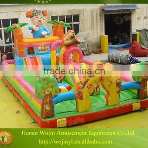 Inflatable Bouncer With Slide, Inflatable Bouncer for Toddlers thumbnail-1