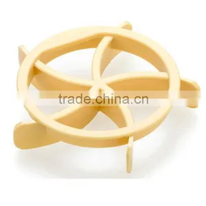 Food Grade Plastic Kaiser Roll Maker Toast Bread Mold Sandwich Cutter thumbnail-1