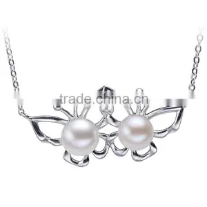 Wholesale Jewelry Sets/ Freshwater Pearl Pendant 925 Silver thumbnail-1