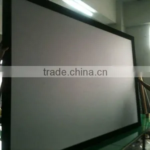 3d Silver Screen With Black Border & Eyelet thumbnail-1
