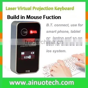 Bluetooth Wireless Keyboard Mouse With LED Display Virtual Laser Keyboard for Android Smartphone,tablet pc and Laptop thumbnail-1