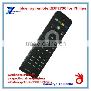 ZF Mini Black 34 Buttons Blue Ray Remote Control Model BDP2700 for Philipss BLU-RAY DICS PLAYER thumbnail-1