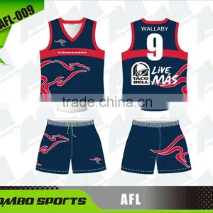 Long Sleeved/sleeveless Sublimation AFL Jumper and Shorts thumbnail-3