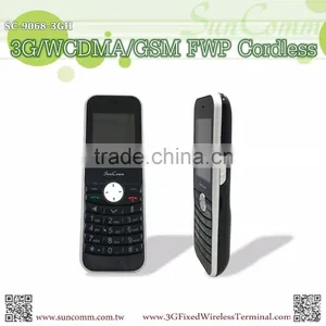SC-9068-3GH CE Ceritification Color LCD Display 3G GSM Handset Phone Cordless thumbnail-3