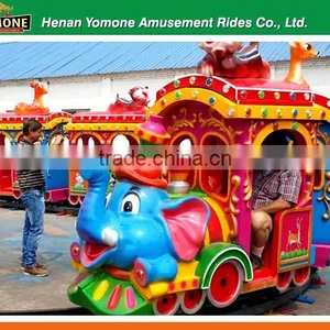 Mini Train Coin Operated Kids Rides Game Machine for Supermarket thumbnail-3