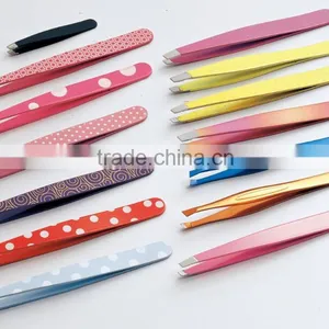 New Arrival Professional Painting Coating and Silk Screen Eyebrow Tweezer thumbnail-1