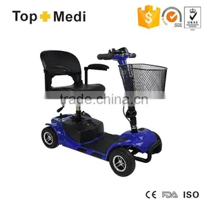 Lead Acid Folding Mobility Disabled Scooter With CE Approval/silla de Ruedas Electrica Scooter thumbnail-1